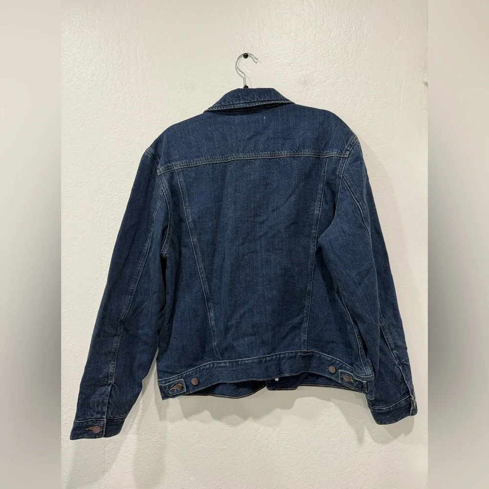 NWT Outerknown The Blanket Trucker Denim Jacket size Small